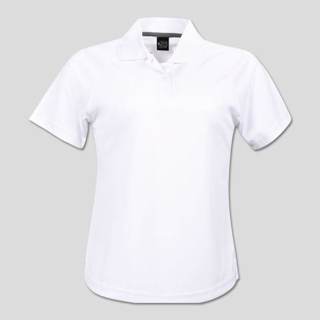 Ladies Classic Sports Polo - White