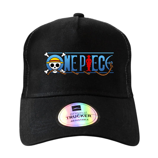 One Piece Logo Trucker Cap