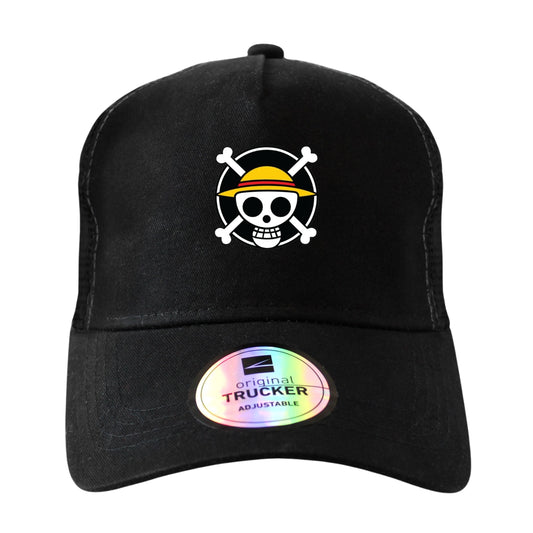 One Piece Emblem Trucker Cap