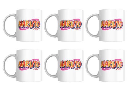 Naruto Emblem Set Of 6 Mugs