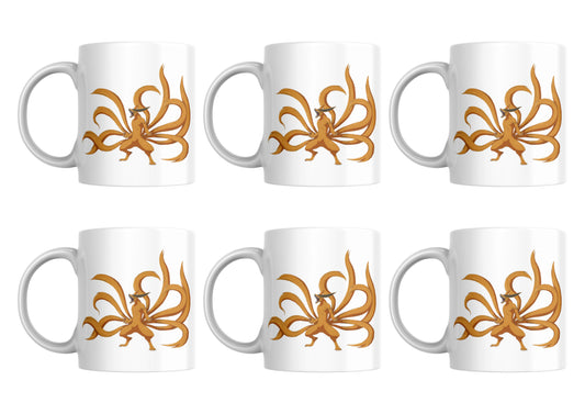 Naruto Kurama - Set Of 6 Mugs