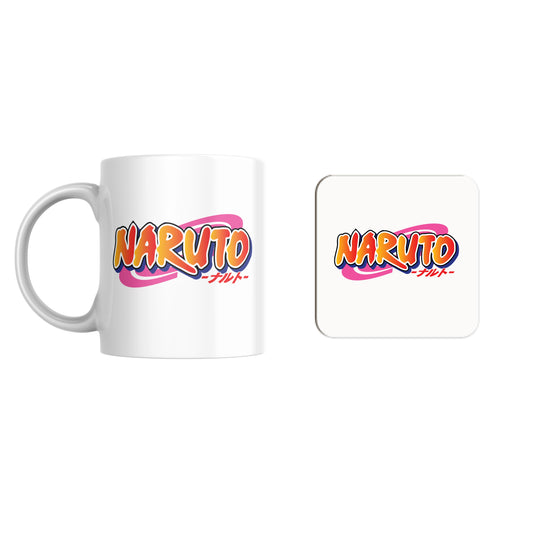 Naruto Emblem Mug and Coaster