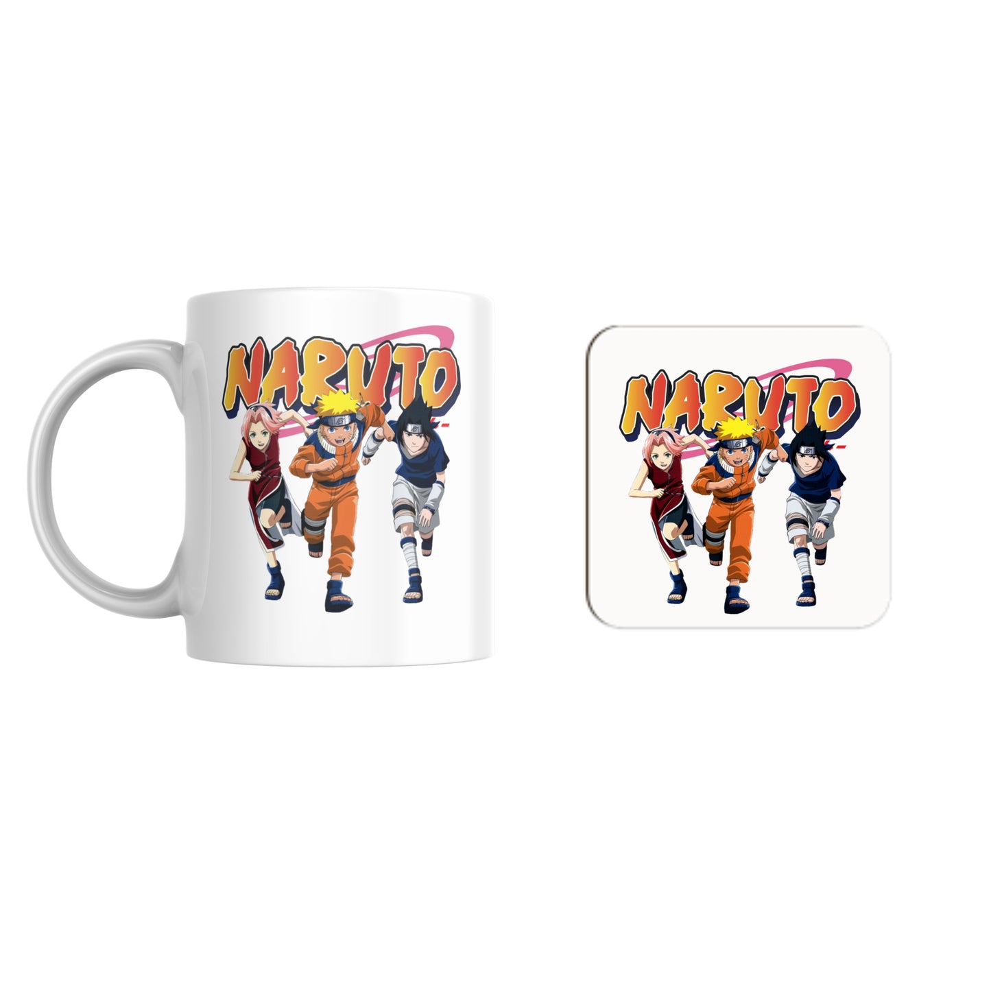 Naruto Young Team Mug and Coaster