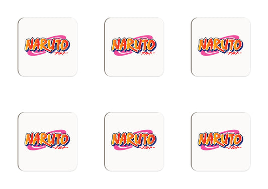 Naruto Emblem Set of 6 Coasters