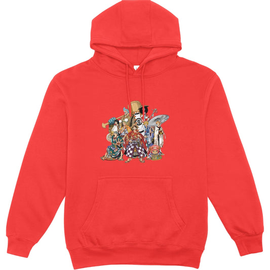 One Piece Straw Hat Crew Big Unisex Kids Hoodie