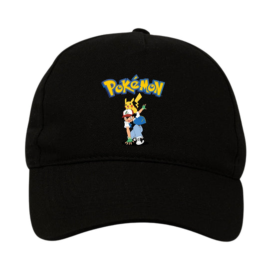 Pokemon Duo Emblem - 5 Panel Cap