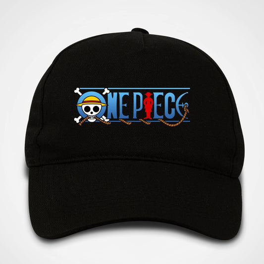 One Piece Fire Luffy- 5 Panel Cap