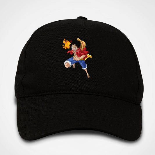 One Piece Fire Luffy - 5 Panel Cap