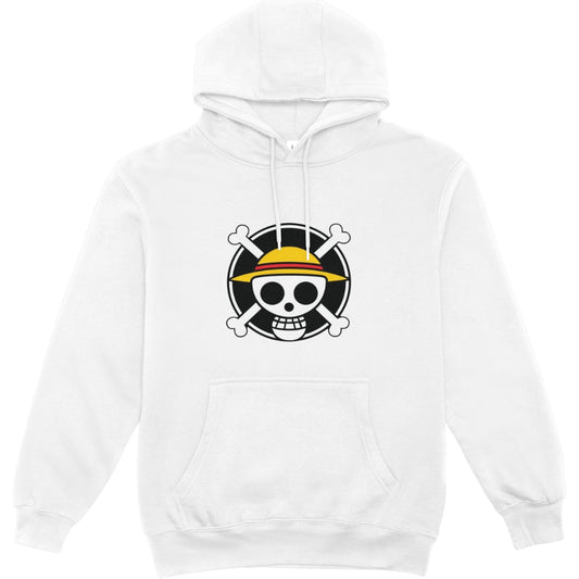 One Piece Emblem Big Unisex Kids Hoodie