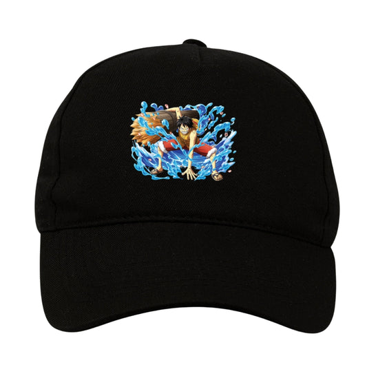 One Piece Water Luffy - 5 Panel Cap