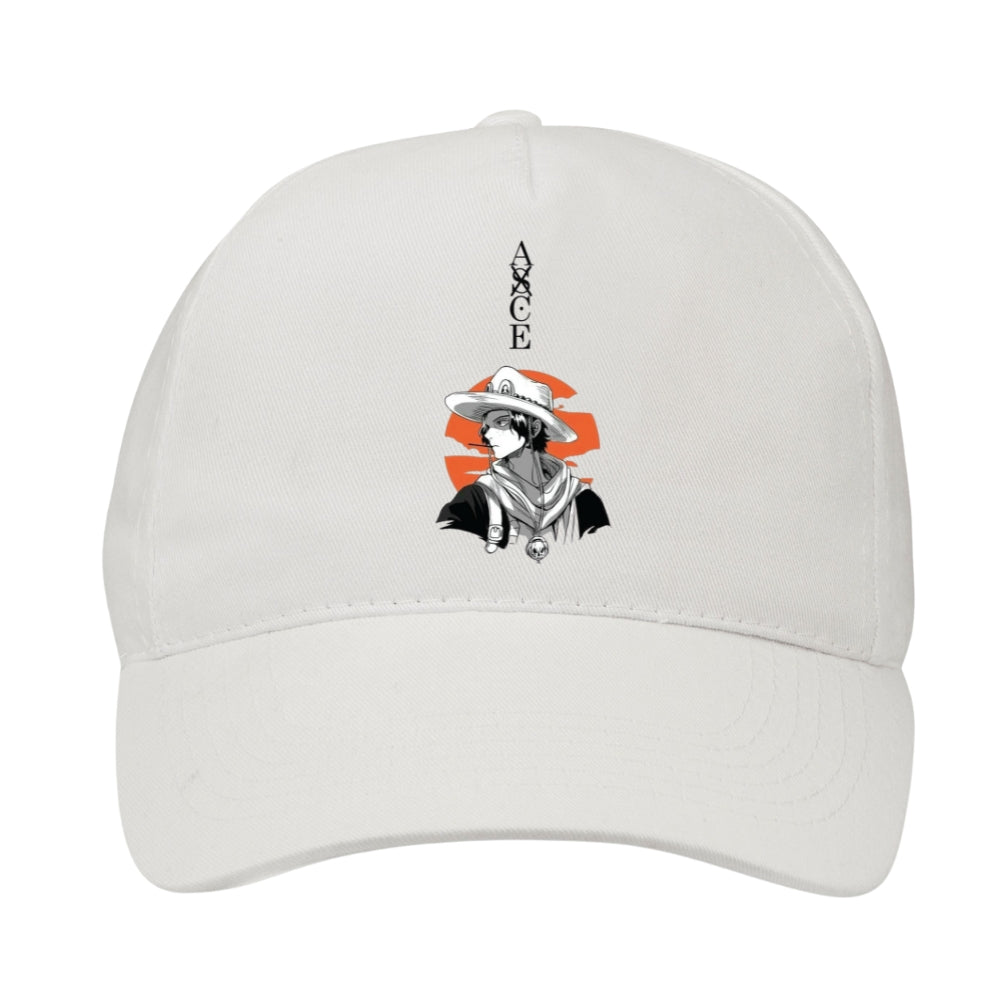 One Piece Fire Fist Ace Sunset - 5 Panel Cap