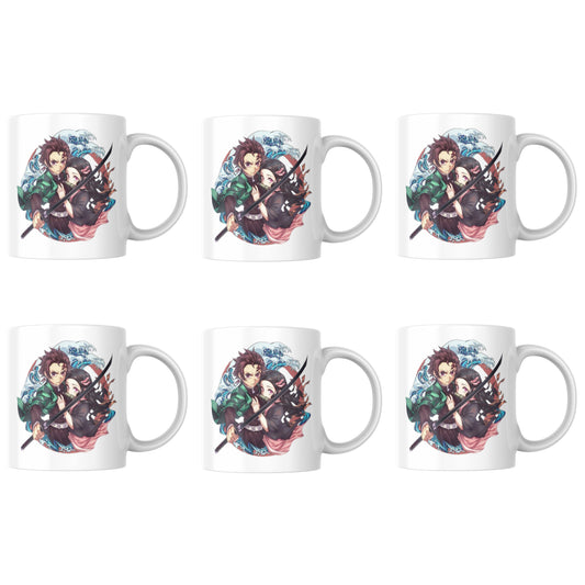 Demon Slayer Duo - Set Of 6 Mugs