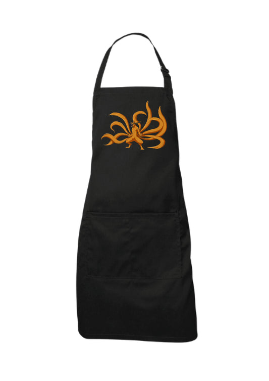 Naruto Kurama Black Apron