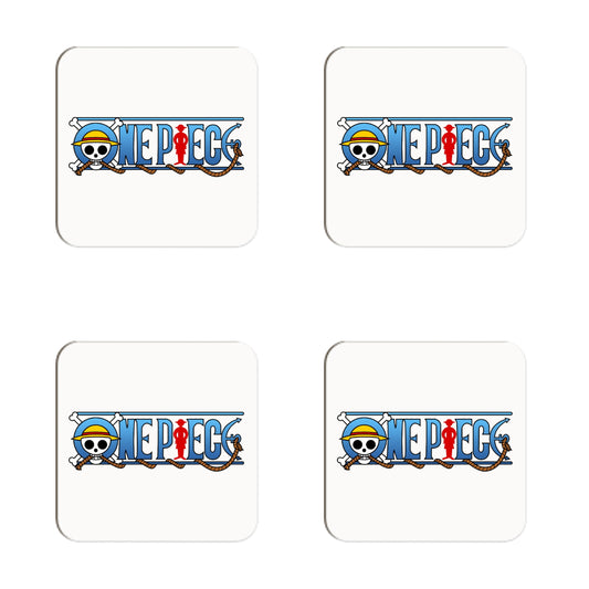 One Piece Logo - Set of 4 Coasters