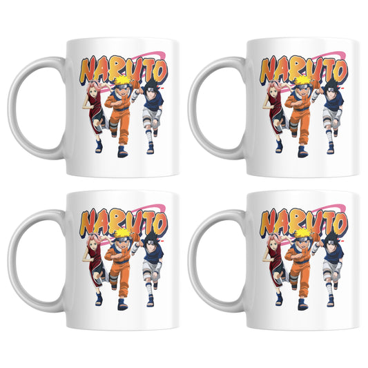 Naruto Young Team - Set of 4 Mugs